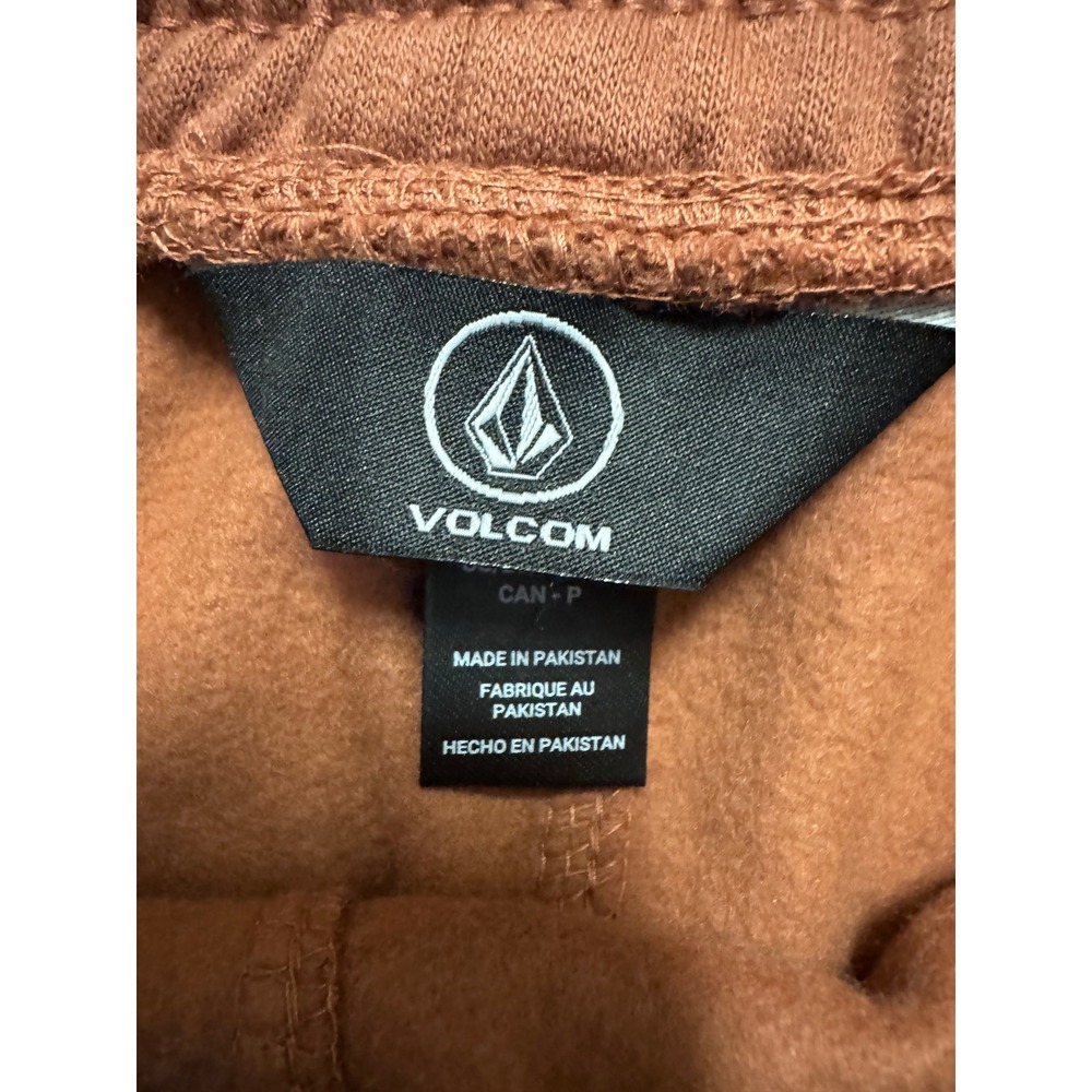 Volcom Womens Clay Brown Wide Leg Graphic Sweatpants B1202501 Small - Picture 5 of 7